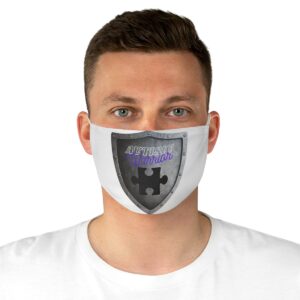 Autistic Warrior Face Mask